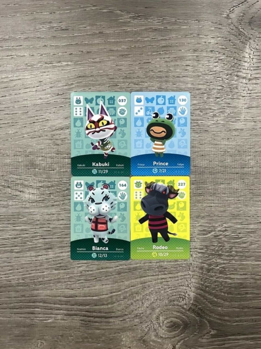 Animal Crossing Amiibo Cards